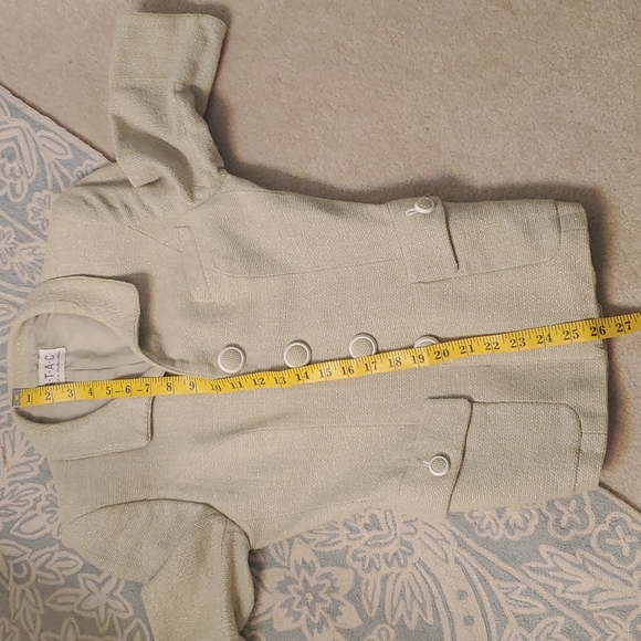 Vintage S.T.A.C. by sta Corp. three quarters sleeve blazer jacket size small - Picture 9 of 9